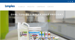 Desktop Screenshot of limplex.com.br
